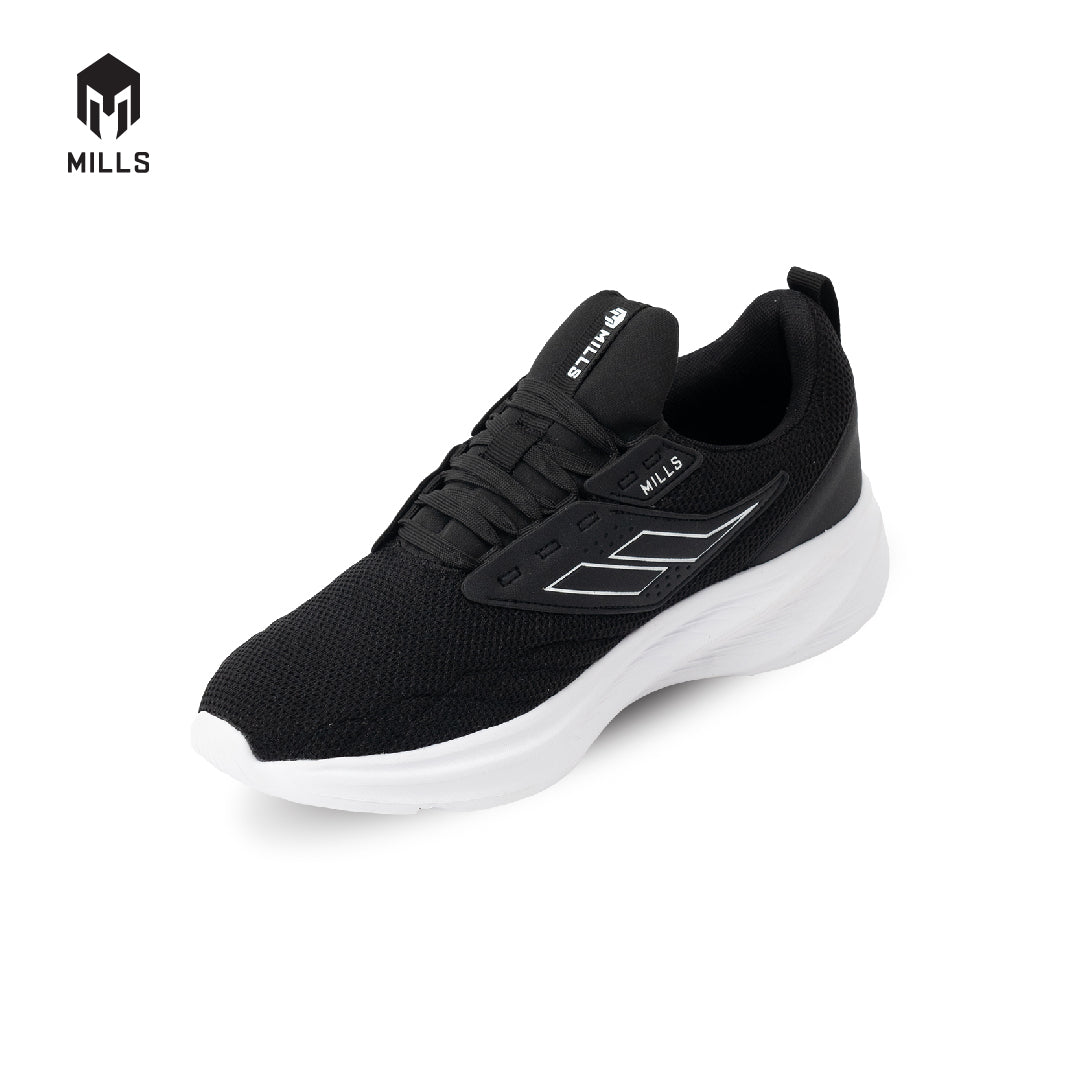 MILLS Sepatu Sportage CL Black / White 9701001