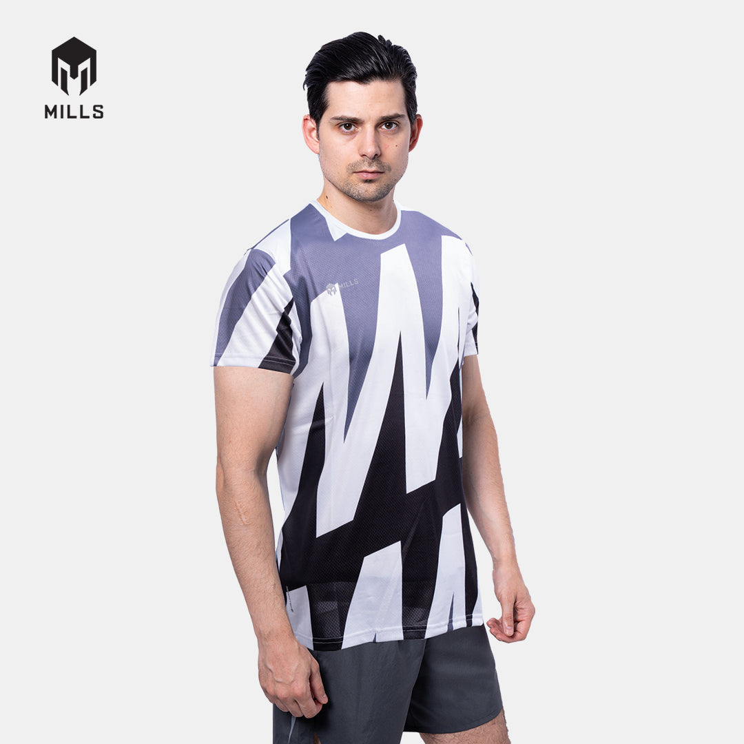 MILLS Baju Olahraga Running Enercharge Running Tshirt Men 00100097
