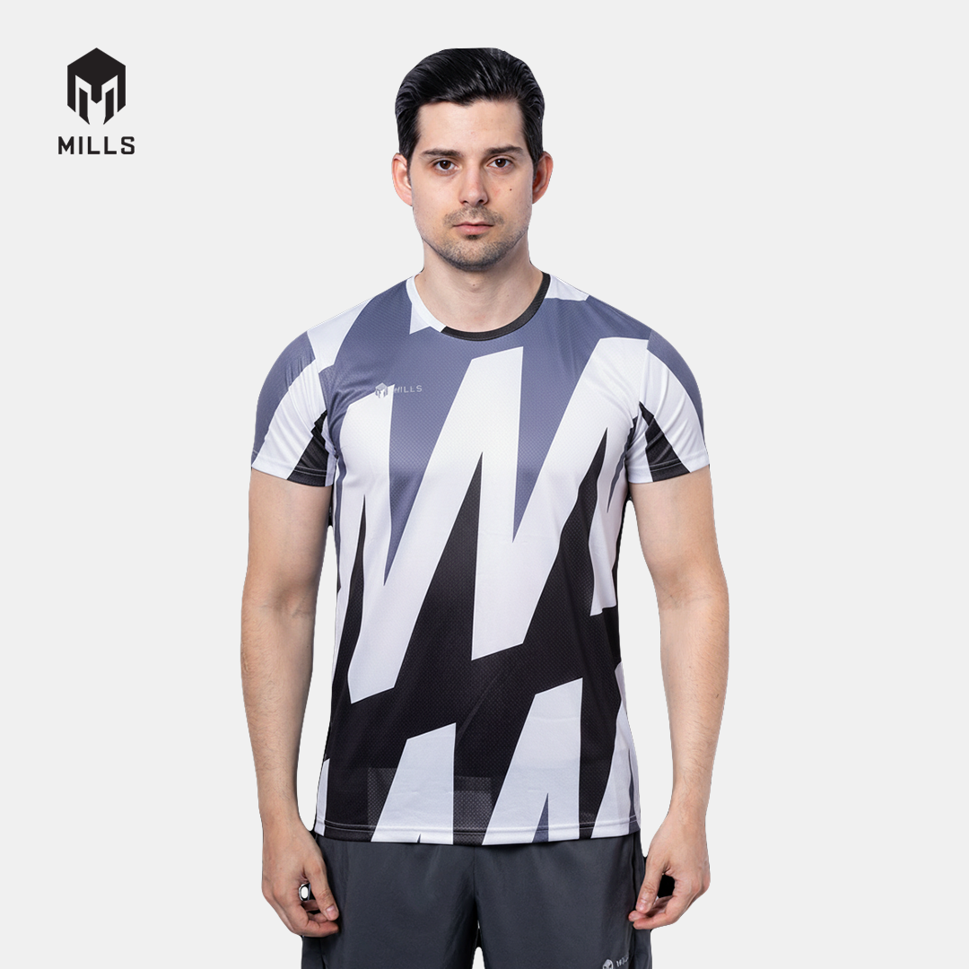 MILLS Baju Olahraga Running Enercharge Running Tshirt Men 00100097