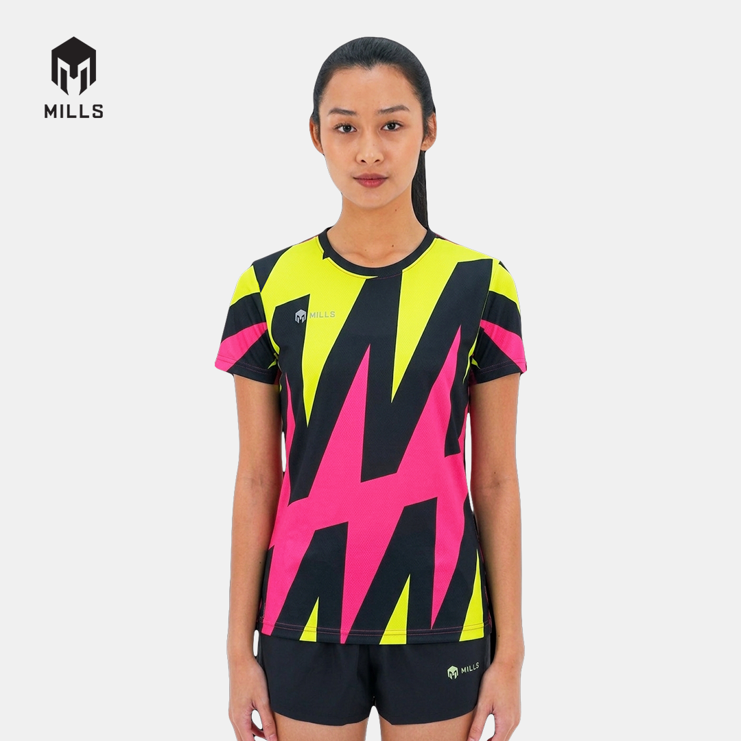 MILLS Baju Olahraga Running Enercharge Running Tshirt Women 00100114