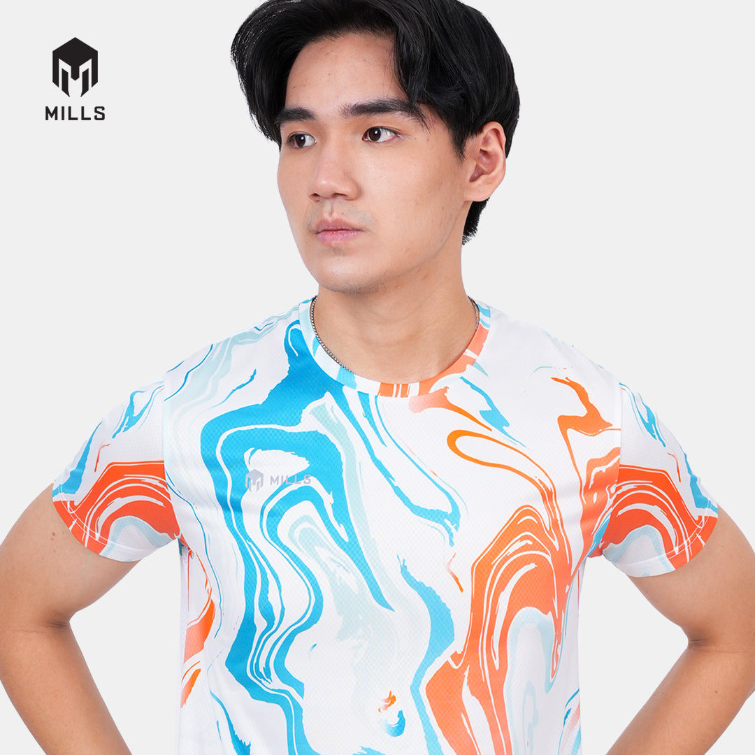 MILLS BAJU OLAHRAGA RUNNING ENERMAX NERGETIC M3 T-SHIRT MEN 00100634