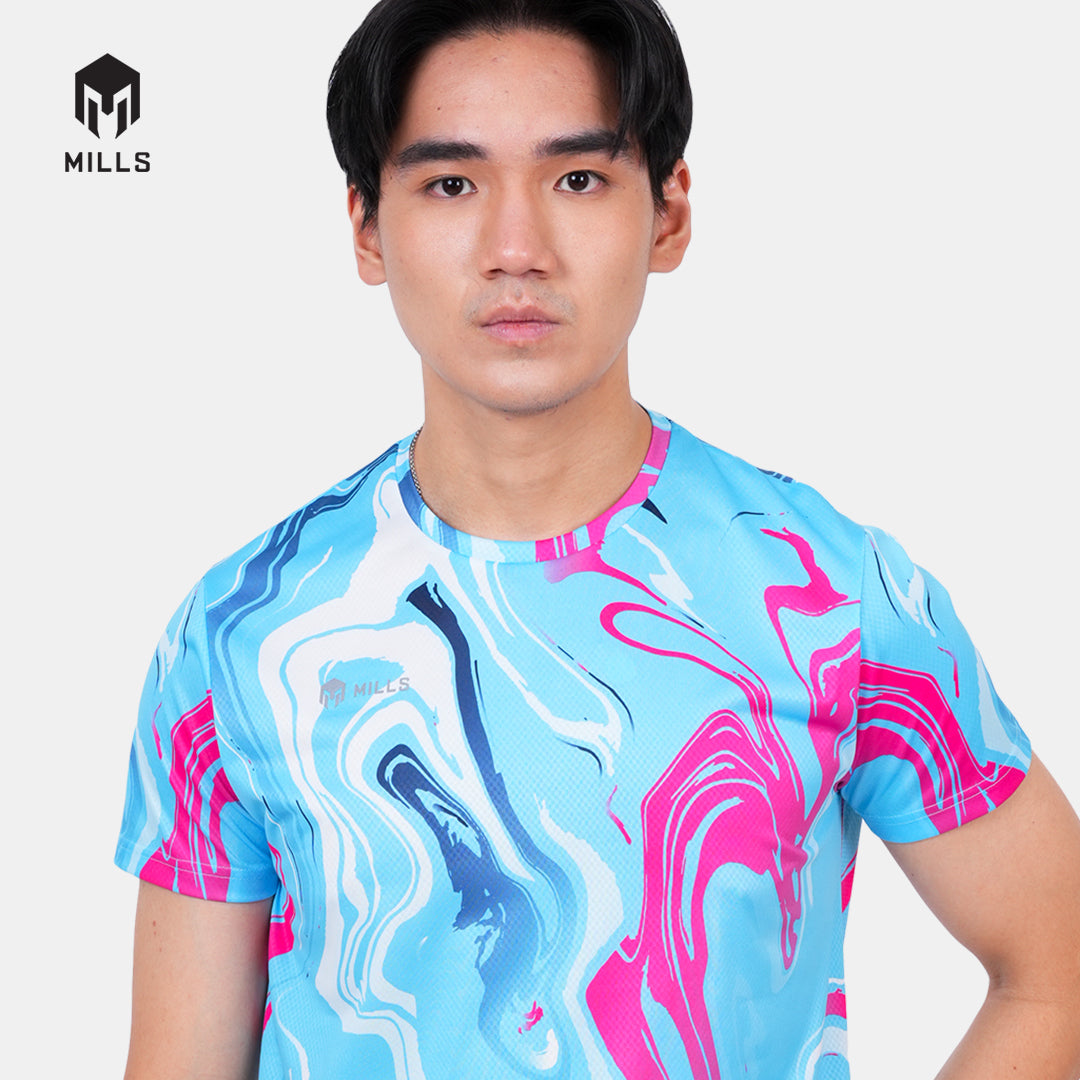 MILLS BAJU OLAHRAGA RUNNING ENERMAX NERGETIC M3 T-SHIRT MEN 00100634