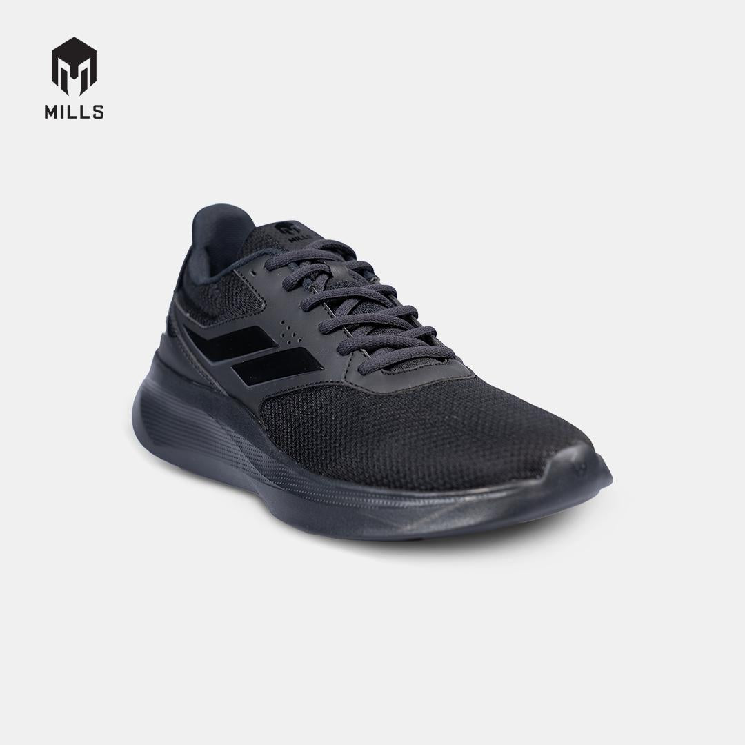 MILLS SEPATU LARI RUNNING SHOES ECHO TRIPLE.BLACK 9702304