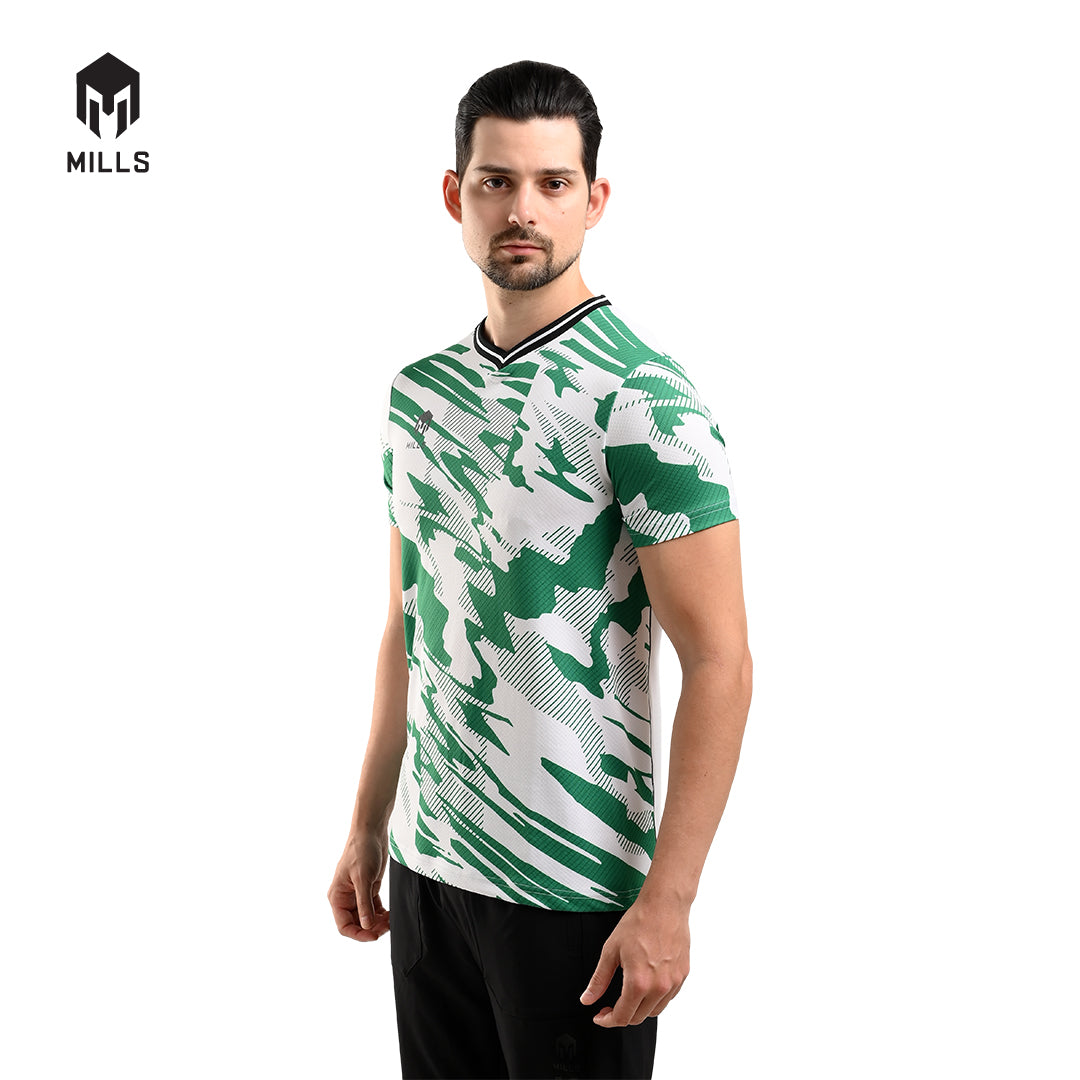 MILLS Baju Olahraga Jersey Sepakbola Football Futsal Soccer Jersey Berus 1326