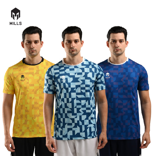 MILLS Baju Olahraga Jersey Sepakbola Football Futsal Soccer Jersey Labyrinth 1328