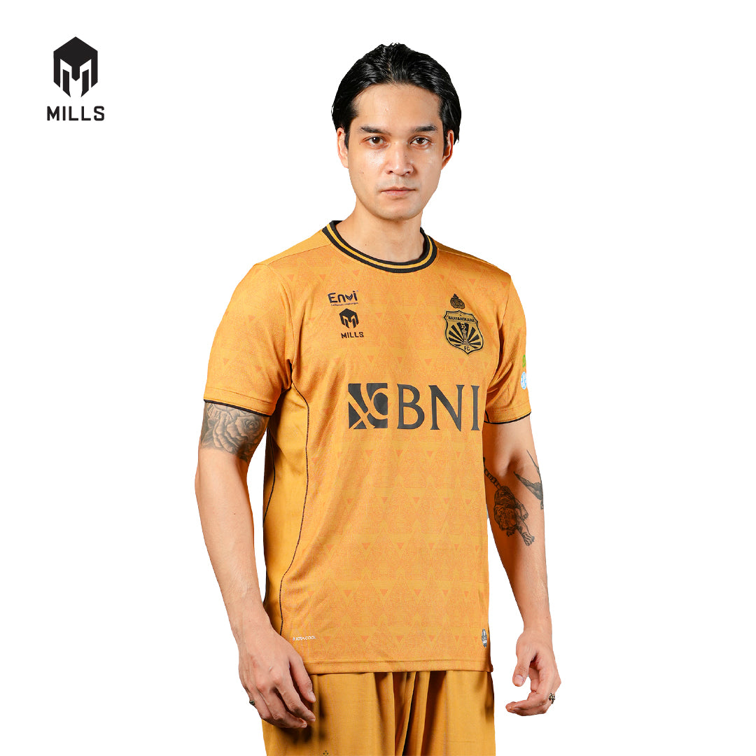 MILLS BHAYANGKARA FC HOME JERSEY PLAYER ISSUE GOLD 1448BFC