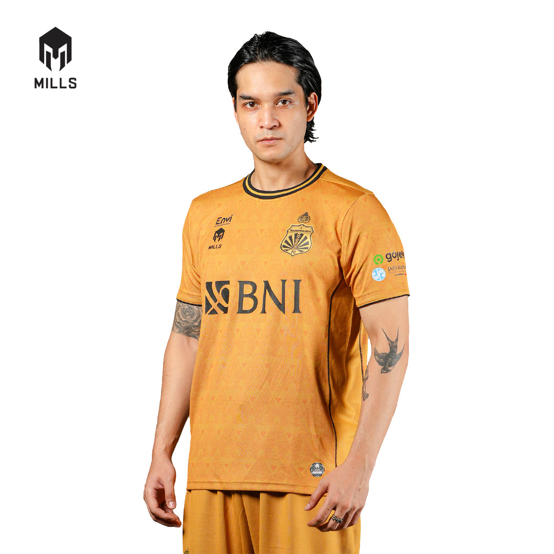 MILLS BHAYANGKARA FC HOME JERSEY PLAYER ISSUE GOLD 1448BFC