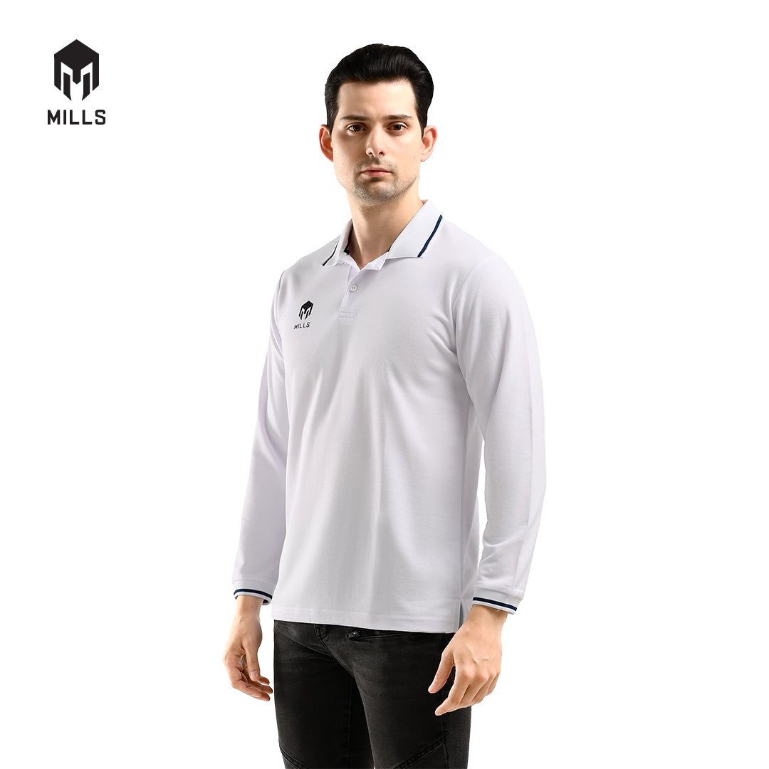 MILLS Polo Shirt Sport Style Enver LS 17076