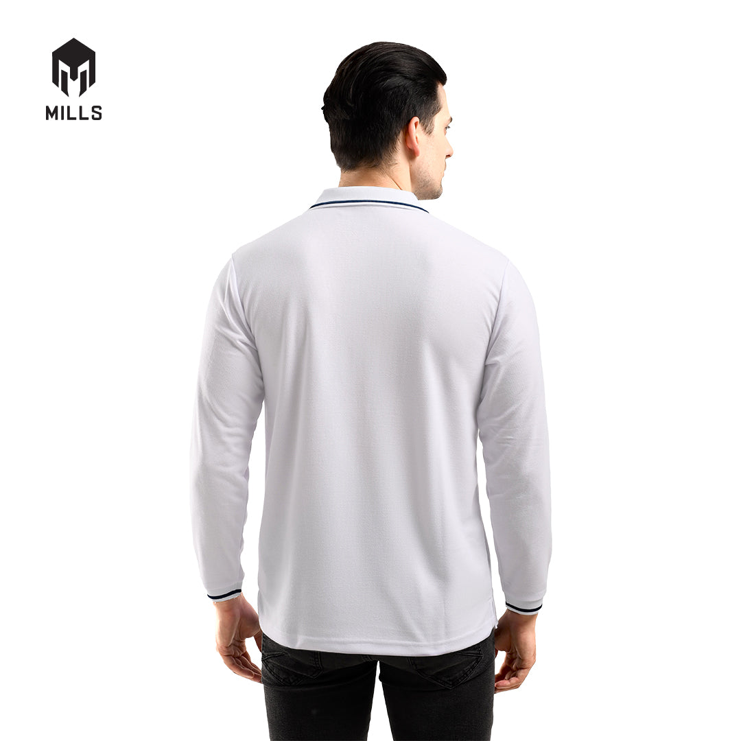 MILLS Polo Shirt Sport Style Enver LS 17076