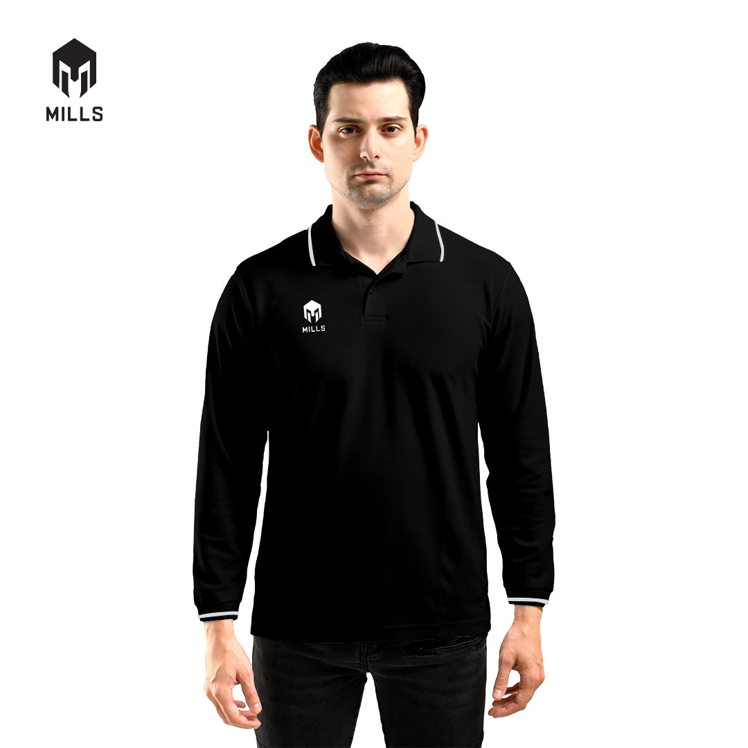 MILLS Polo Shirt Sport Style Enver LS 17076