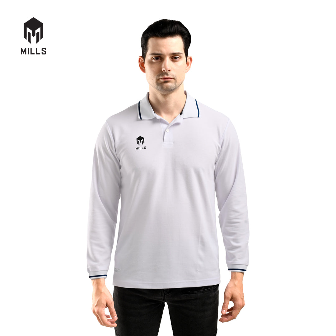 MILLS Polo Shirt Sport Style Enver LS 17076