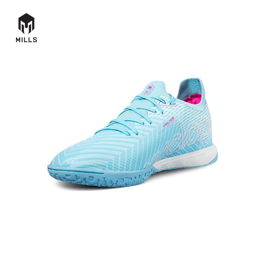 MILLS Sepatu Futsal Xyclops Helios IN Sky Blue / Magenta 9404003