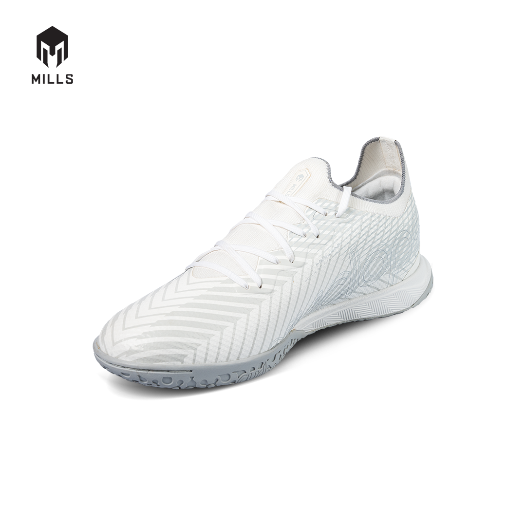 MILLS Sepatu Futsal Xyclops Helios IN White / Silver 9404004