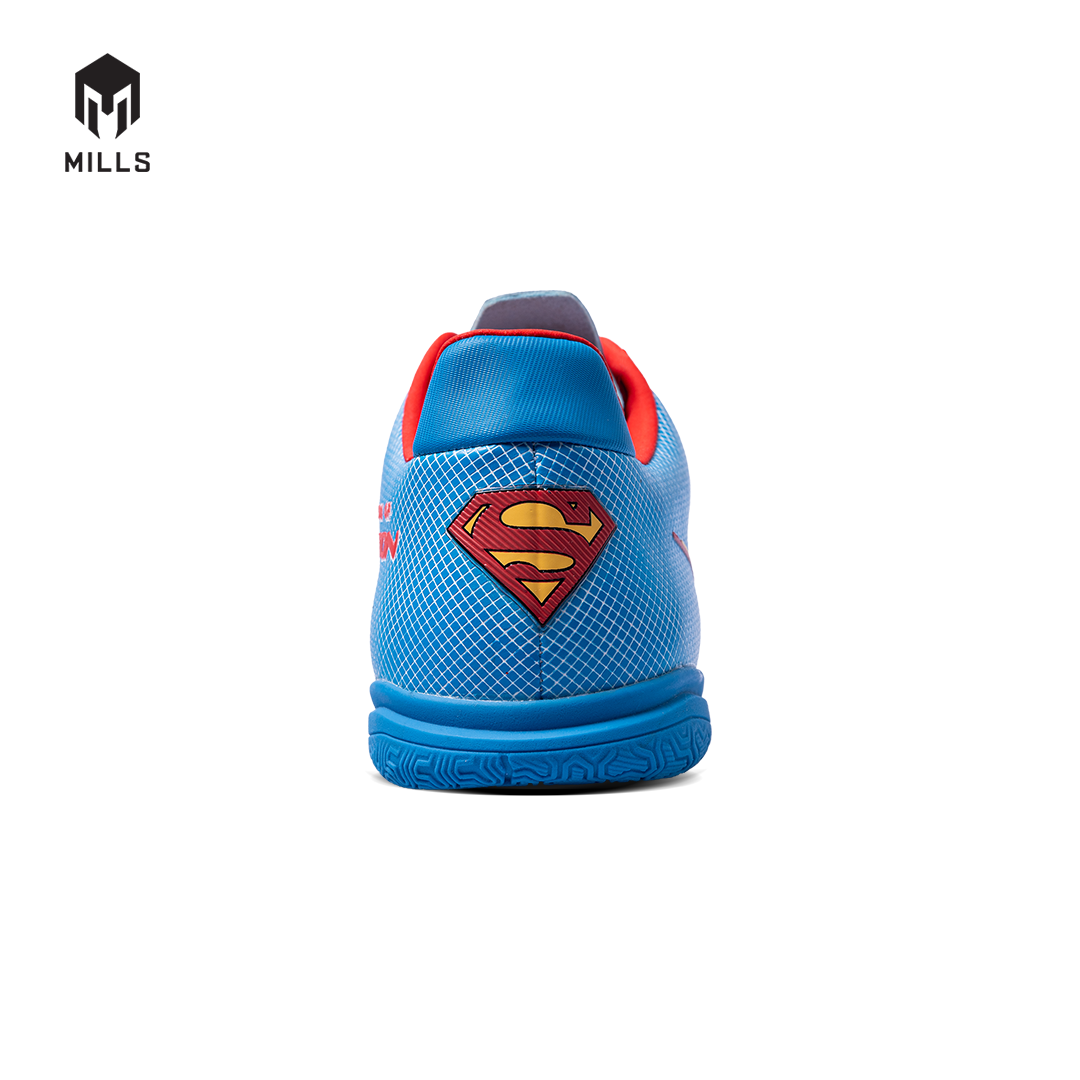 MILLS Superman Sepatu Futsal Xyclops Pack In JR White / Blue / Red 9800801