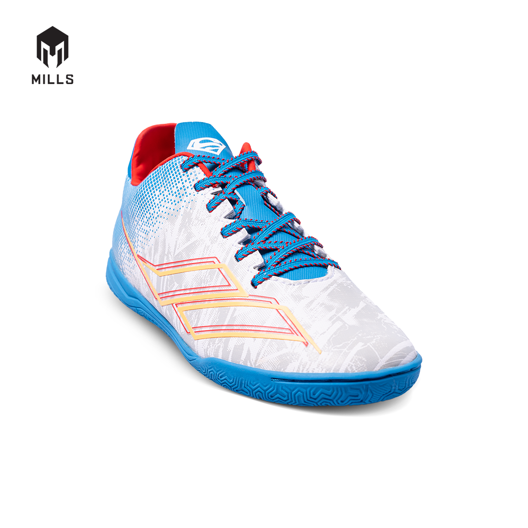 MILLS Superman Sepatu Futsal Xyclops Pack In JR White / Blue / Red 9800801