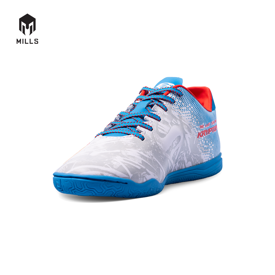 MILLS Superman Sepatu Futsal Xyclops Pack In JR White / Blue / Red 9800801