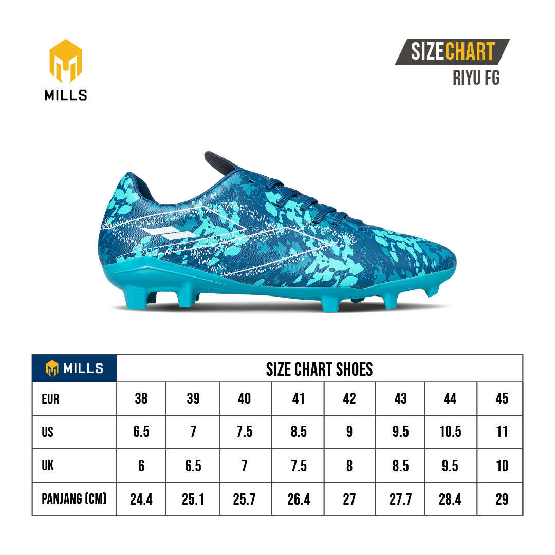 MILLS SEPATU SEPAKBOLA RIYU FG WHITE/COOL.BLUE/BEGONIA.PINK 9304603