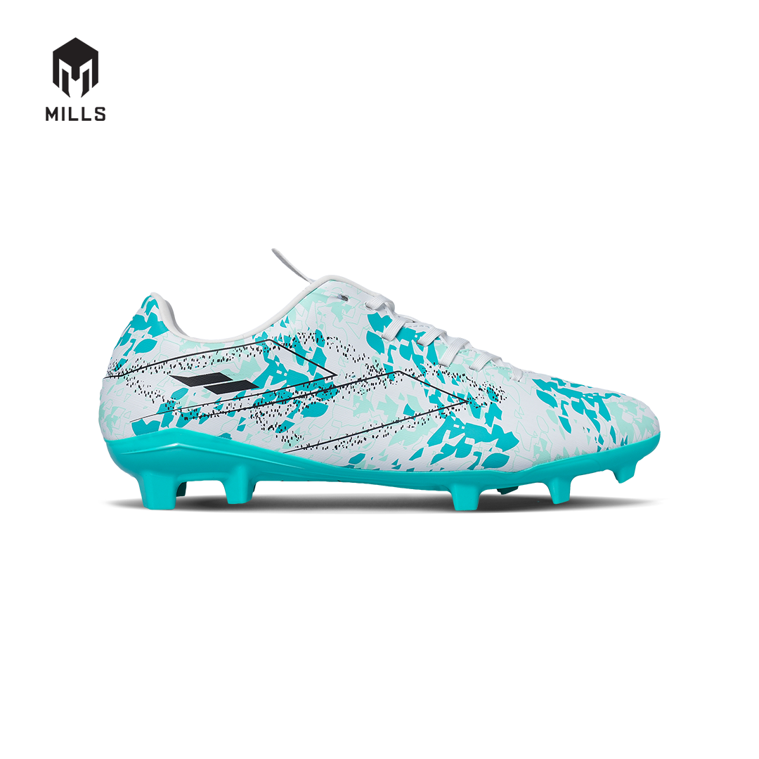 MILLS SEPATU SEPAKBOLA RIYU FG WHITE/MINT.TURQUOISE/BLACK 9304604