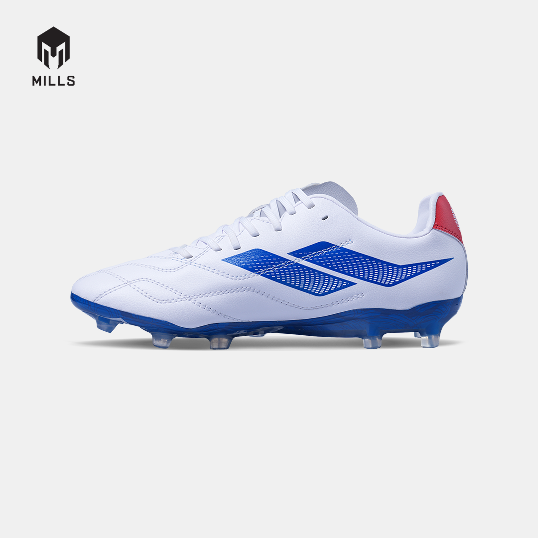 MILLS SEPATU SEPAKBOLA ENZO FG WHITE / SNORKLE BLUE / RED JAPAN 930WCJA