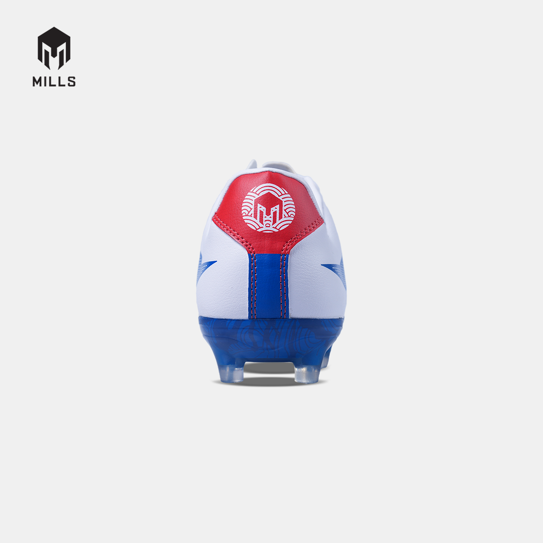 MILLS SEPATU SEPAKBOLA ENZO FG WHITE / SNORKLE BLUE / RED JAPAN 930WCJA