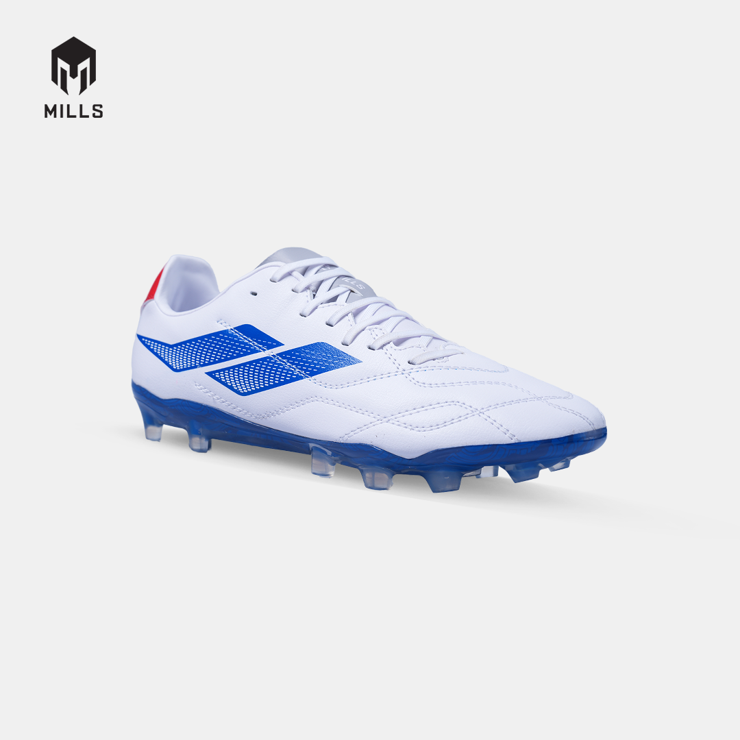 MILLS SEPATU SEPAKBOLA ENZO FG WHITE / SNORKLE BLUE / RED JAPAN 930WCJA