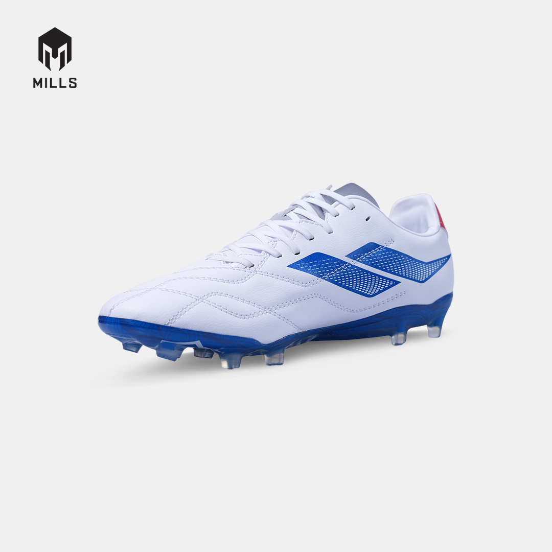 MILLS SEPATU SEPAKBOLA ENZO FG WHITE / SNORKLE BLUE / RED JAPAN 930WCJA