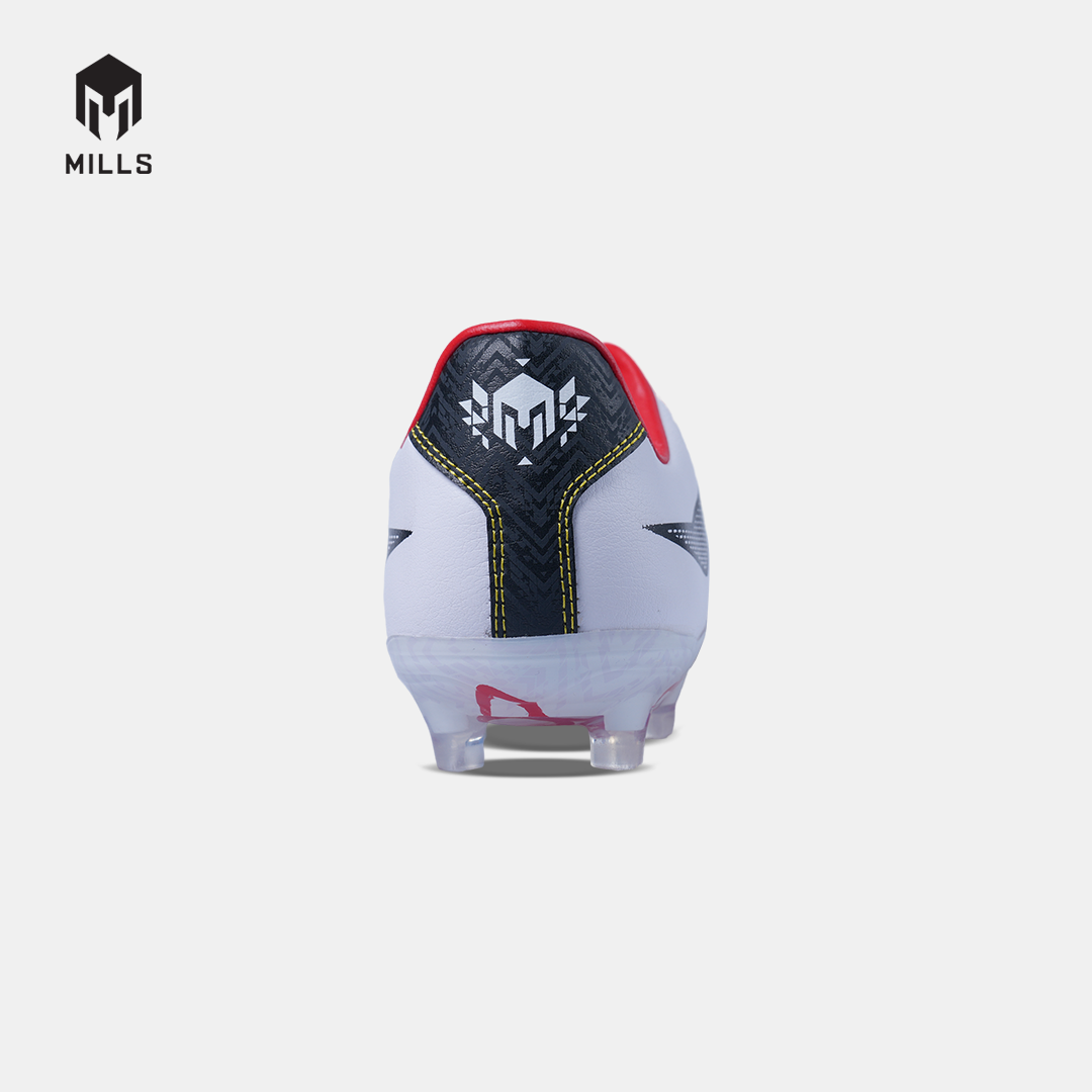 MILLS SEPATU SEPAKBOLA ENZO FG WHITE / BLACK / RED GERMANY 930WCGE