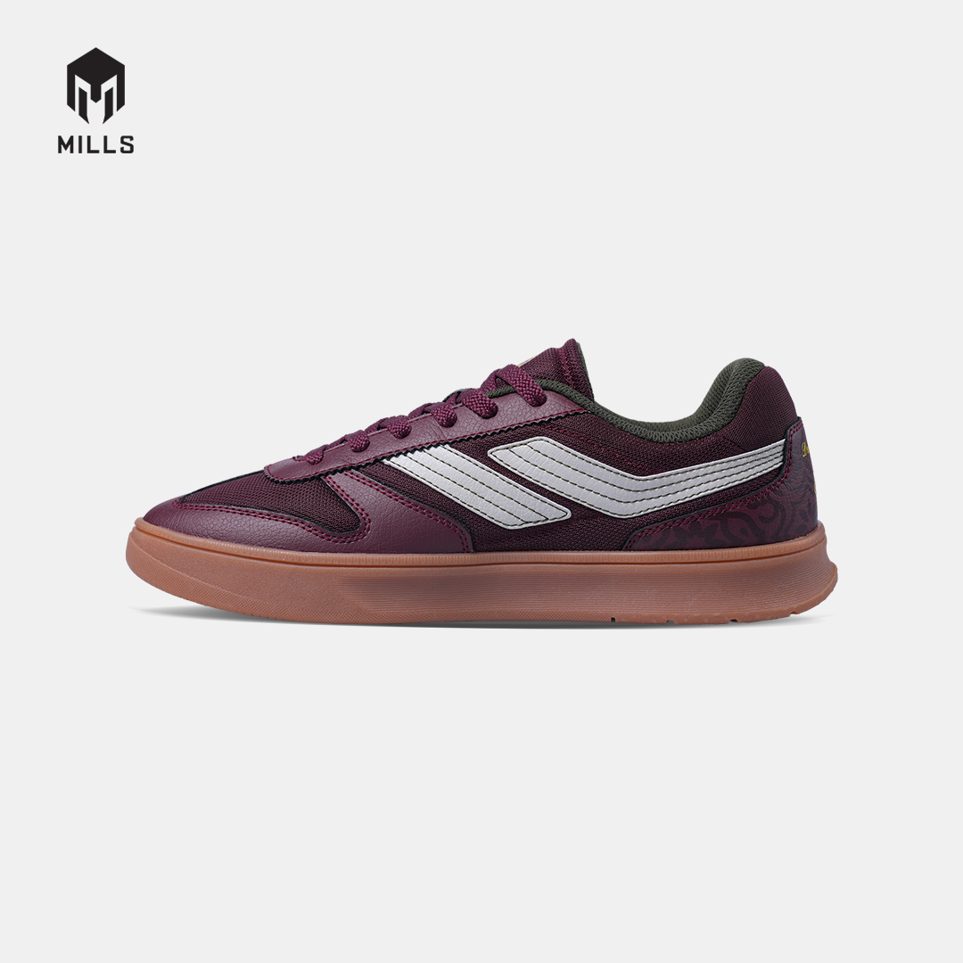 MILLS SEPATU LIFESTYLE ULTRAS DREAMER 2 BURGUNDY / OFF WHITE / GUM PORTUGAL 970WCPO