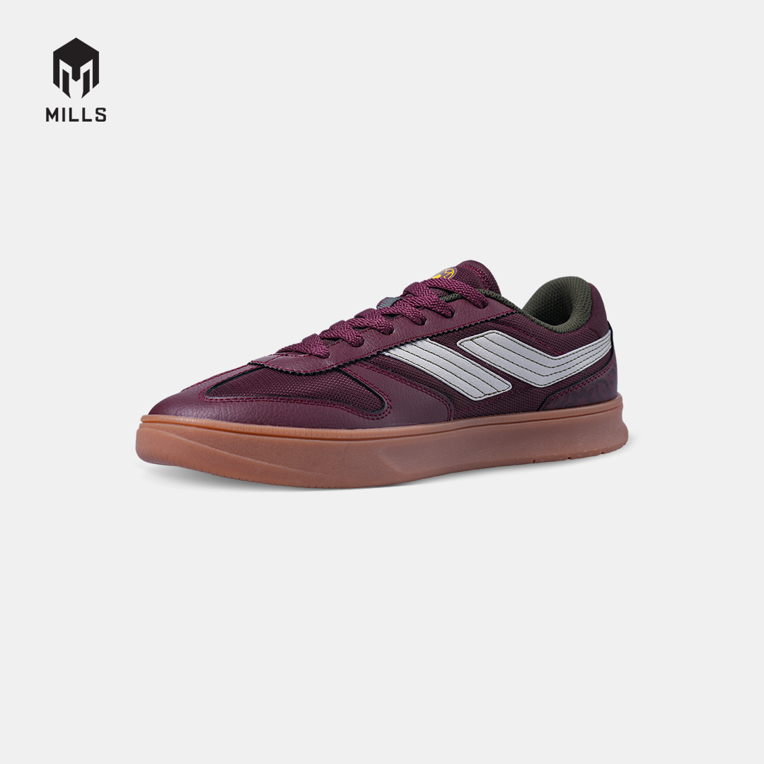 MILLS SEPATU LIFESTYLE ULTRAS DREAMER 2 BURGUNDY / OFF WHITE / GUM PORTUGAL 970WCPO