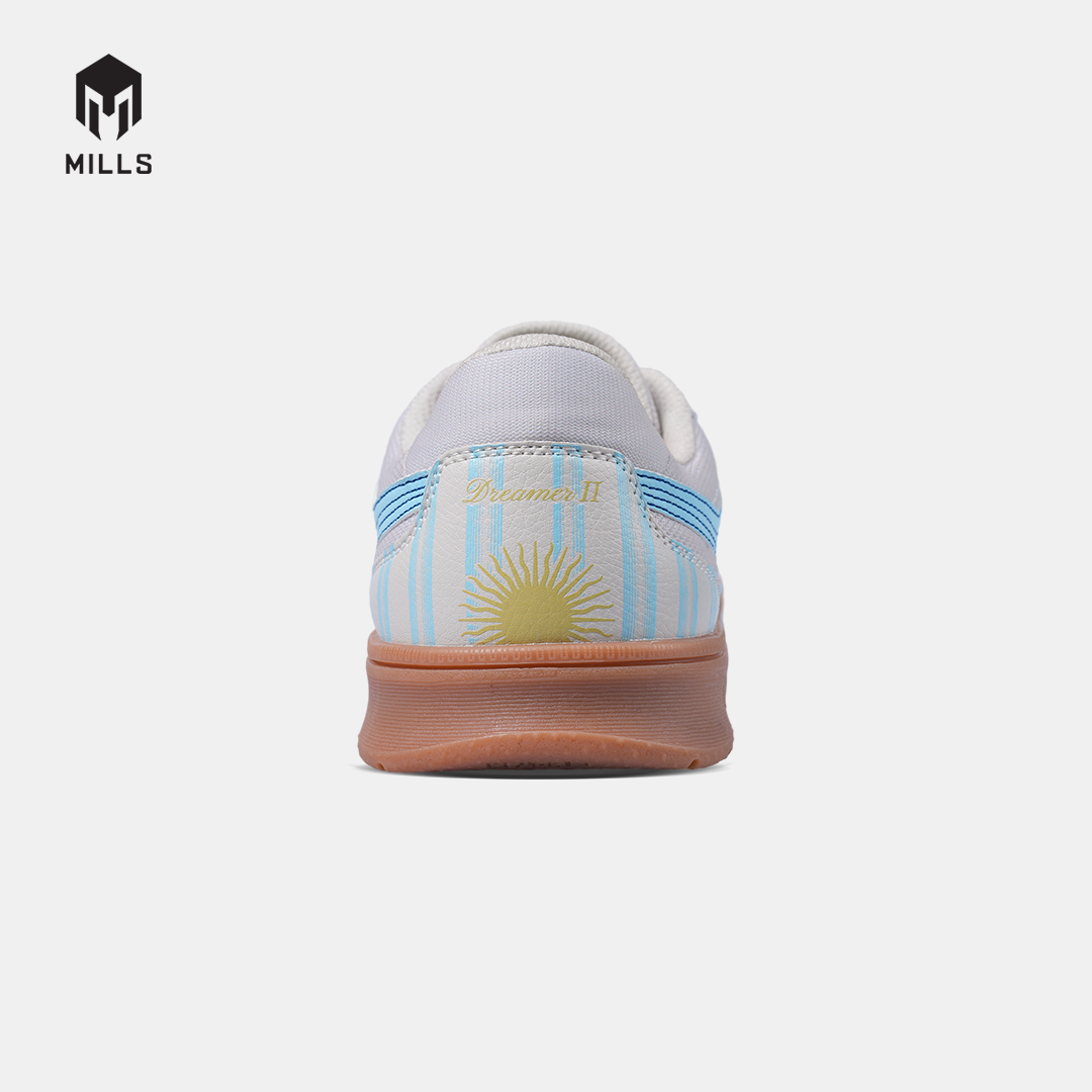 MILLS SEPATU LIFESTYLE ULTRAS DREAMER 2 OFF WHITE / AQUA BLUE / GUM ARGENTINA 970WCAR