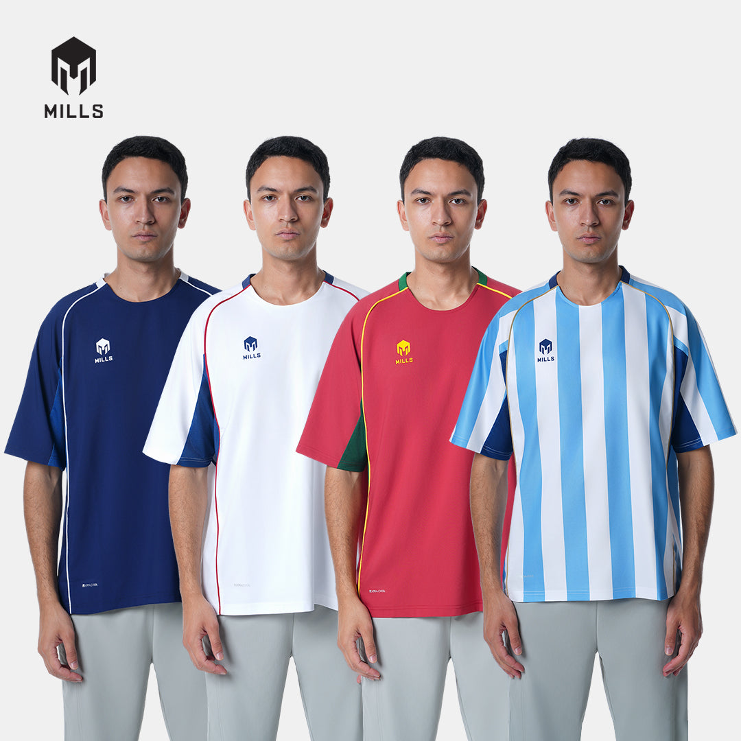 MILLS BAJU OLAHRAGA JERSEY SEPAKBOLA FUTSAL SOCCER CANETA FOOTBALL JERSEY 00100886