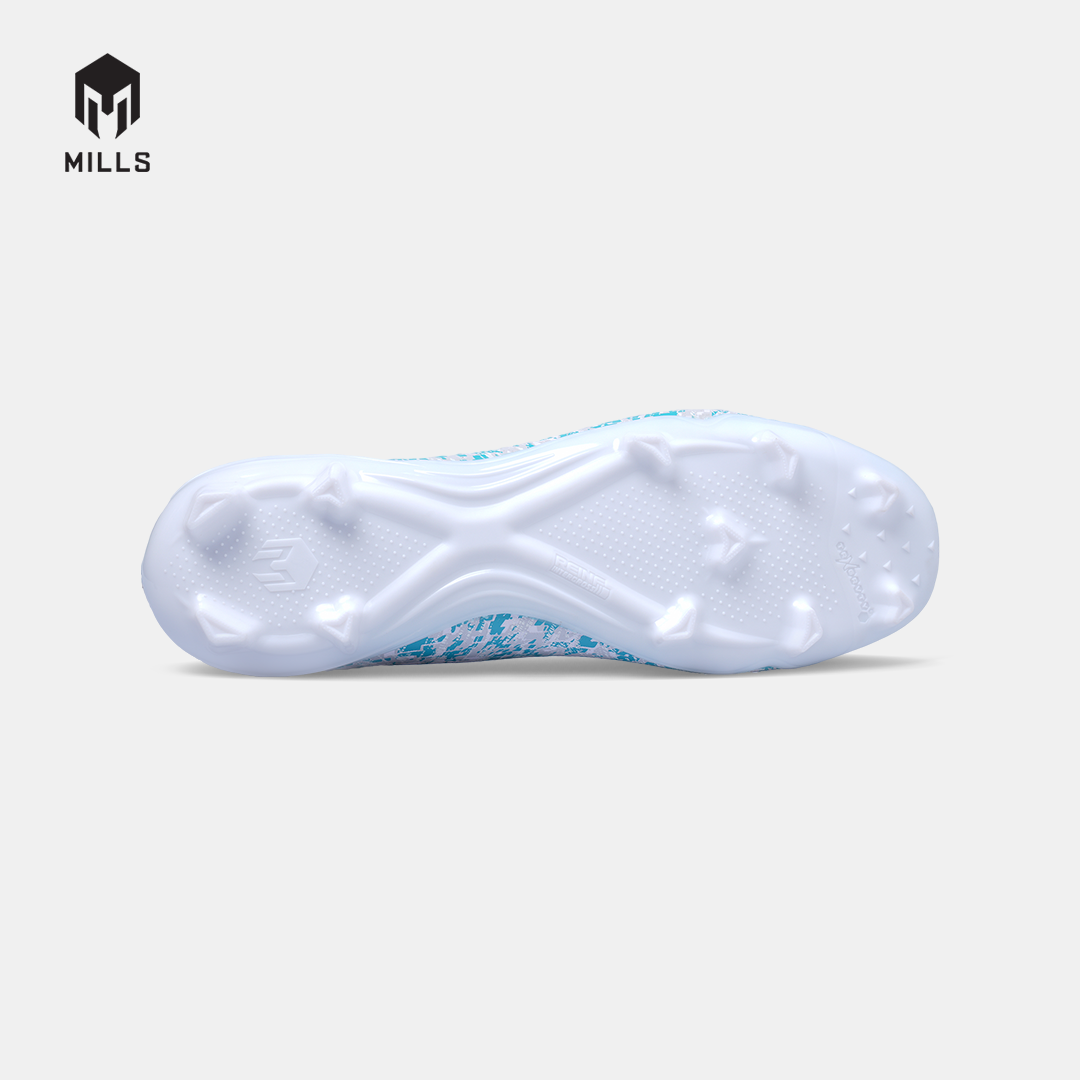 MILLS SEPATU SEPAKBOLA GLADION FG WHITE/JAVA.CYAN/SOFT.GREY 9304205
