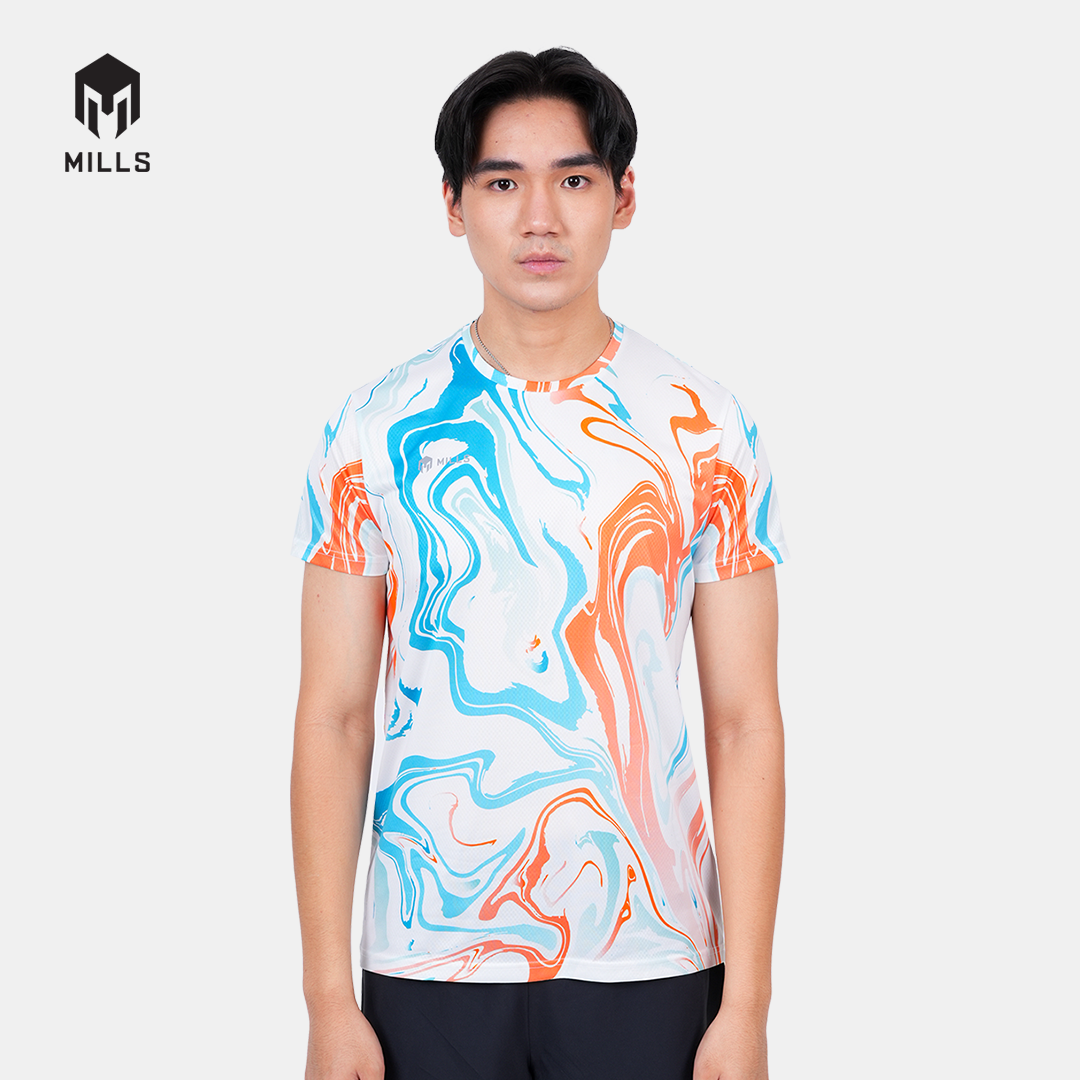 MILLS BAJU OLAHRAGA RUNNING ENERMAX NERGETIC M3 T-SHIRT MEN 00100634