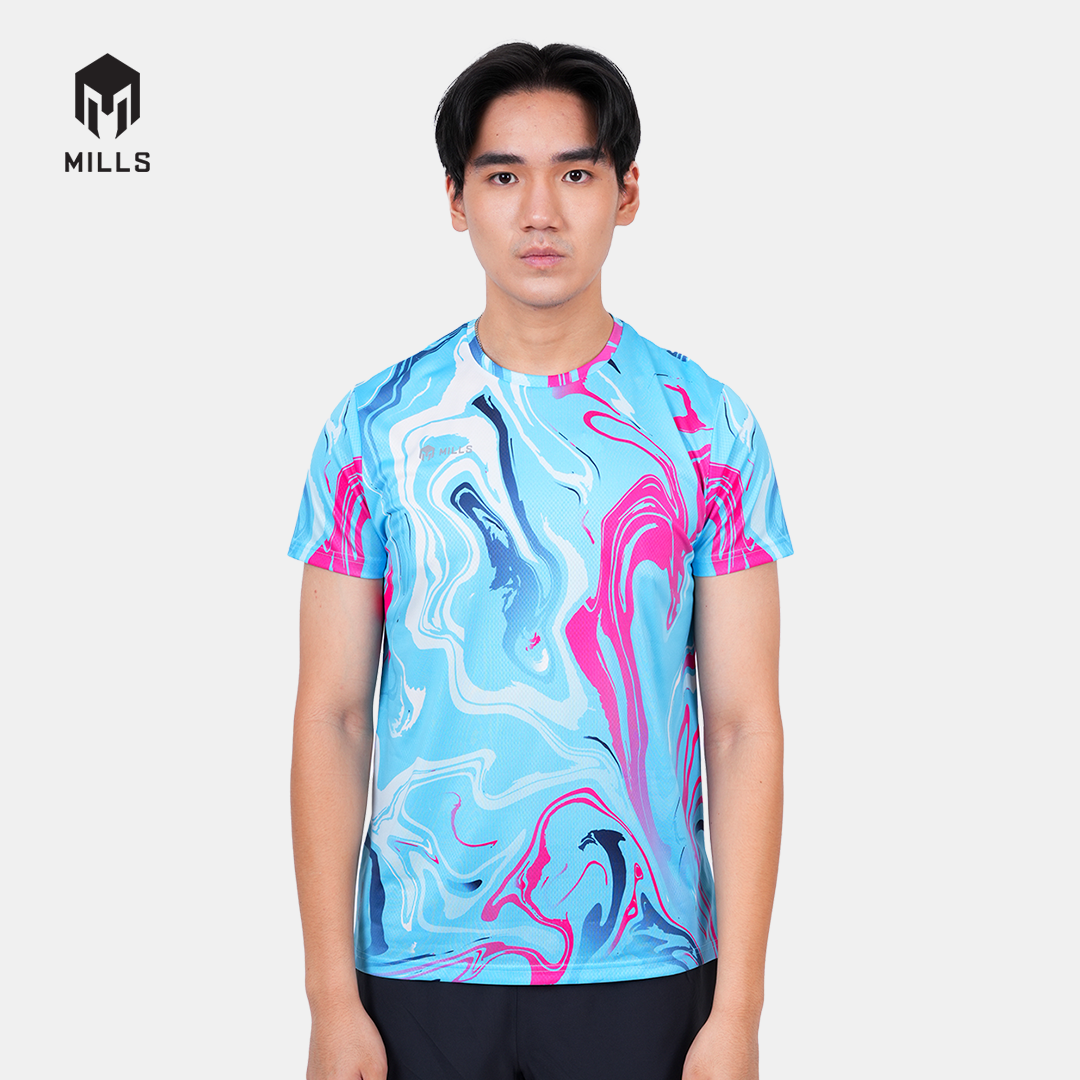 MILLS BAJU OLAHRAGA RUNNING ENERMAX NERGETIC M3 T-SHIRT MEN 00100634