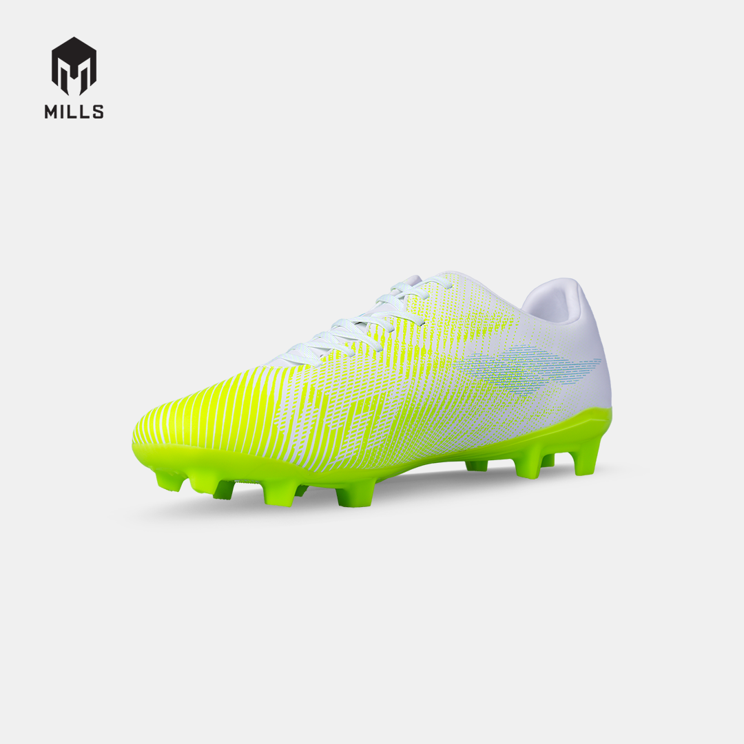 MILLS SEPATU SEPAKBOLA VALAX 2.0 FG WHITE/LASER.LIME 9308904