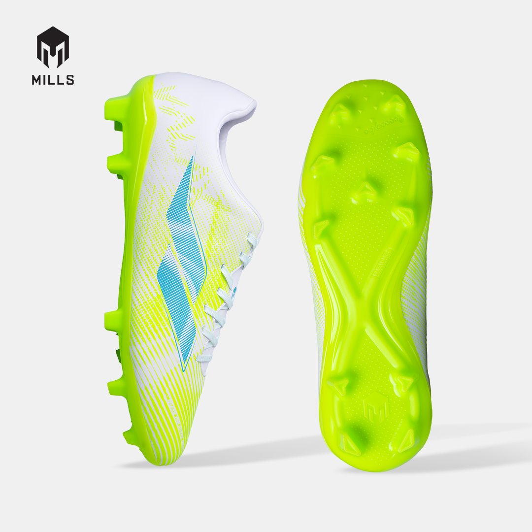 MILLS SEPATU SEPAKBOLA VALAX 2.0 FG WHITE/LASER.LIME 9308904