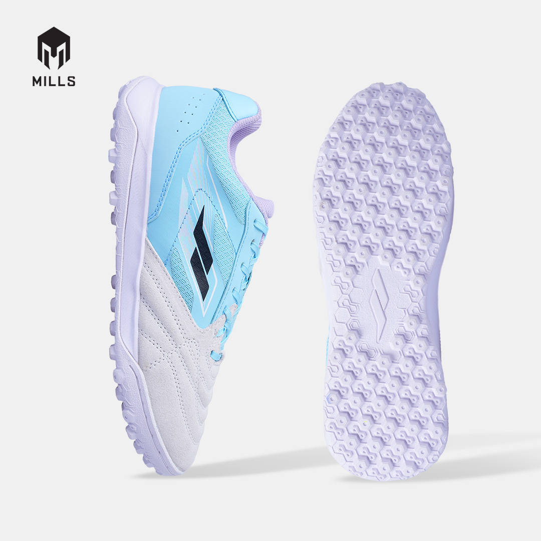 MILLS SEPATU MINI SOCCER VOLTASALA ARION M2 SUEDE TF AQUA.BLUE/WHITE 9002402