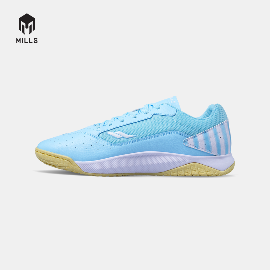 MILLS SEPATU FUTSAL VOLTASALA MIRAGE M2 AQUA BLUE / WHITE / GOLD ARGENTINA 950WCAR