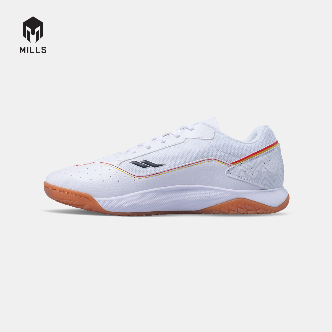 MILLS SEPATU FUTSAL VOLTASALA MIRAGE M2 WHITE / GUM / BLACK GERMANY 950WCGE
