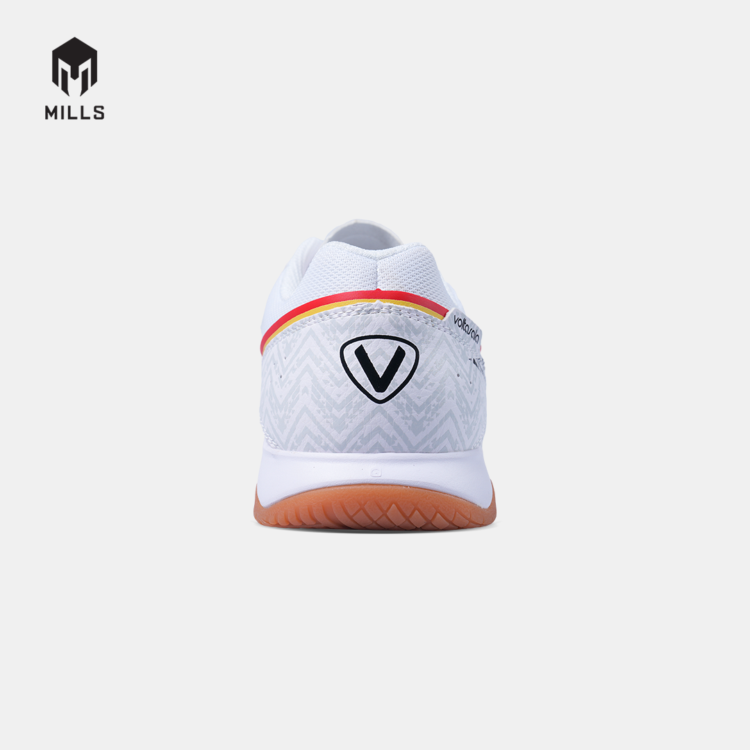 MILLS SEPATU FUTSAL VOLTASALA MIRAGE M2 WHITE / GUM / BLACK GERMANY 950WCGE