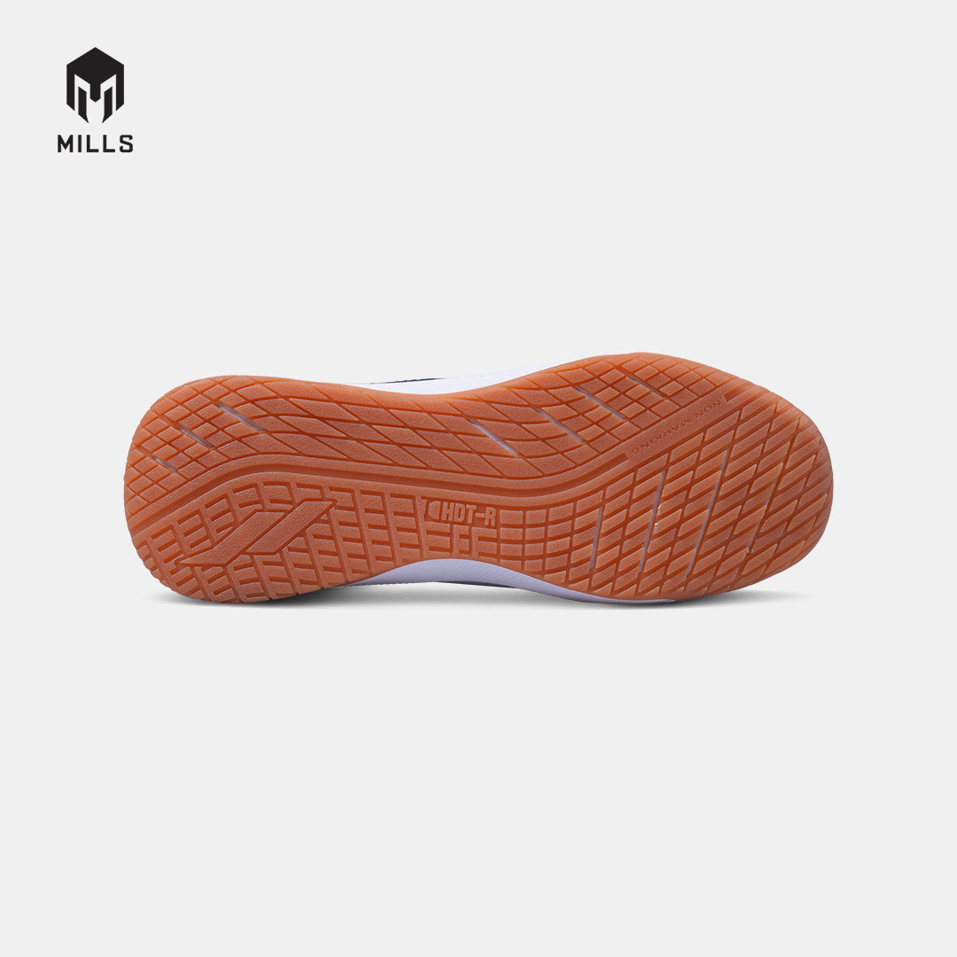 MILLS SEPATU FUTSAL VOLTASALA MIRAGE M2 WHITE / GUM / BLACK GERMANY 950WCGE