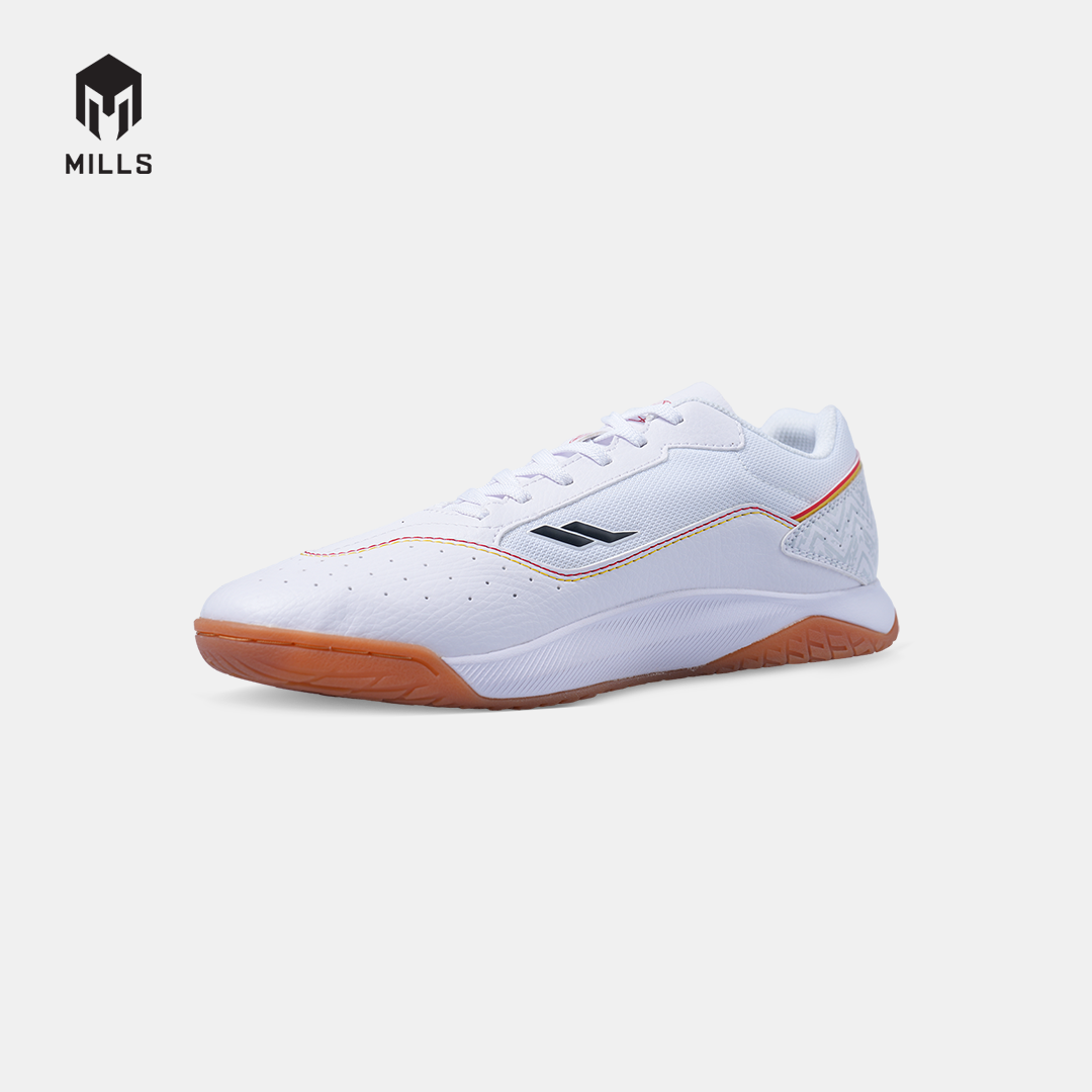 MILLS SEPATU FUTSAL VOLTASALA MIRAGE M2 WHITE / GUM / BLACK GERMANY 950WCGE