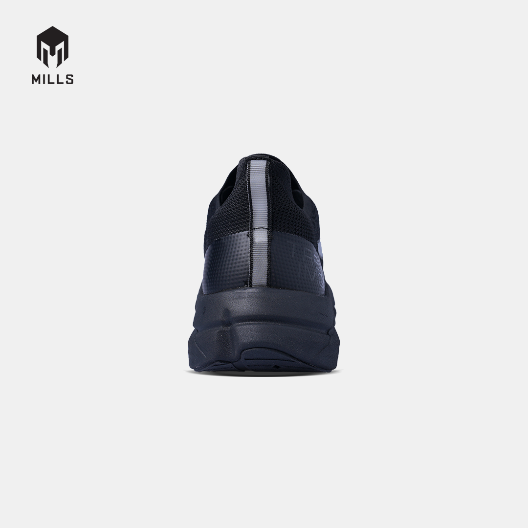 MILLS SEPATU LARI RUNNING SHOES TREXIMO ENERLITE M2 ALL.BLACK 9108705