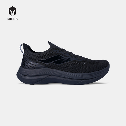 MILLS SEPATU LARI RUNNING SHOES TREXIMO ENERLITE M2 ALL.BLACK 9108705