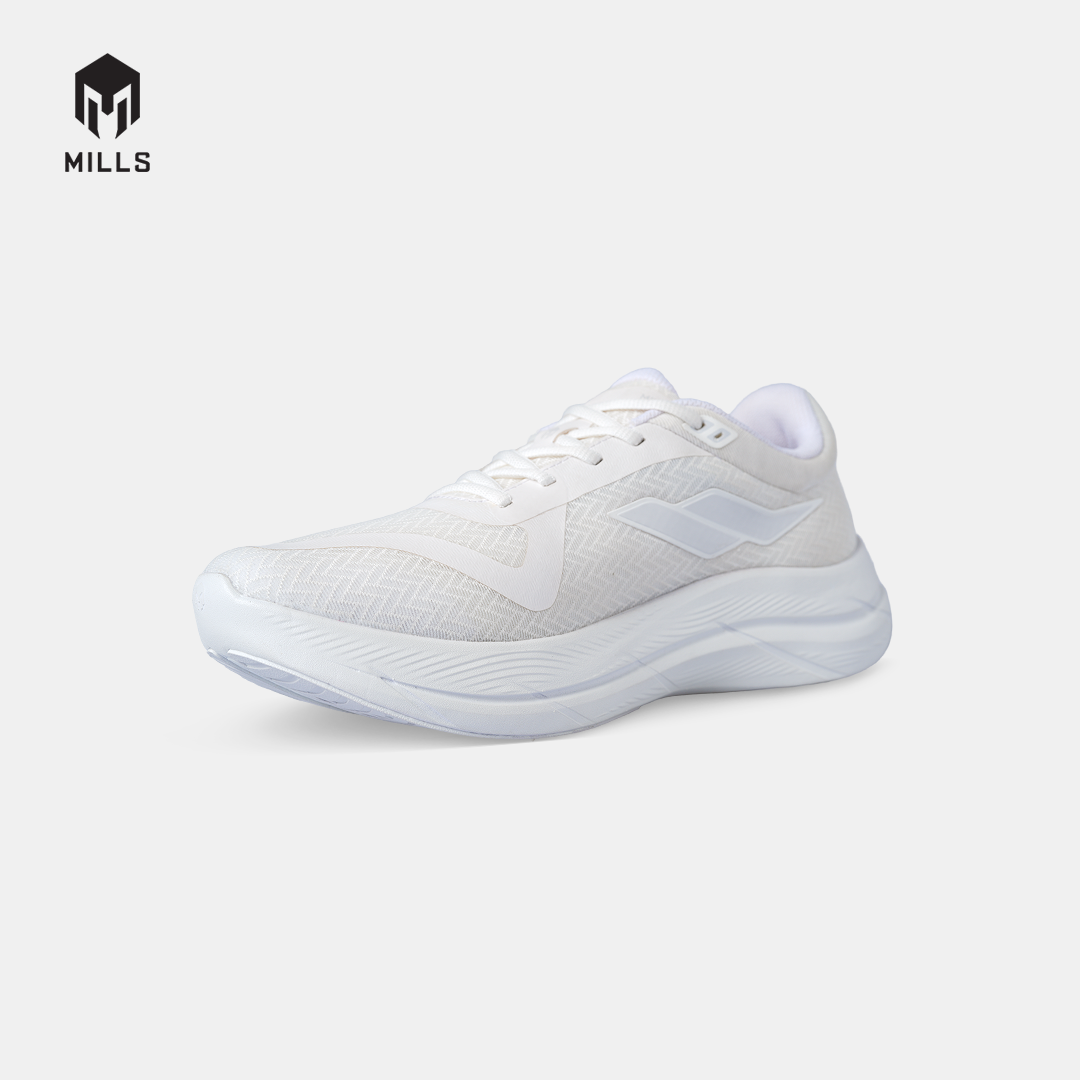 MILLS SEPATU LARI RUNNING SHOES TREXIMO WAVE WHITE/COOL.GREY 9108501
