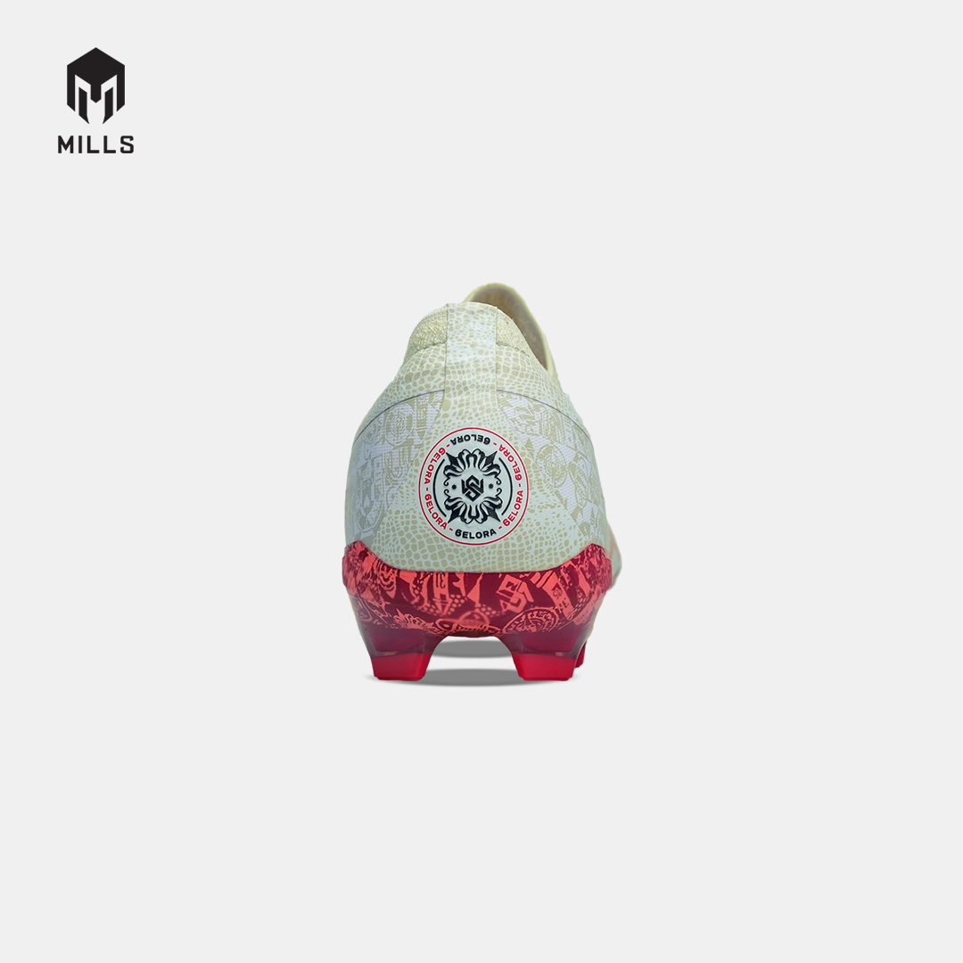 MILLS SEPATU SEPAKBOLA TRITON DEISLER 1.9 SW PRIME FG WHITE/FURY.RED/BLACK 9306405