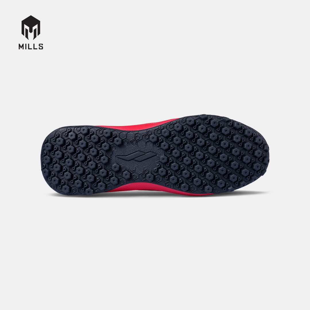 MILLS SEPATU MINI SOCCER TRITON DEISLER 1.9 SW MATCH TF WHITE/FURY.RED/BLACK 9505507