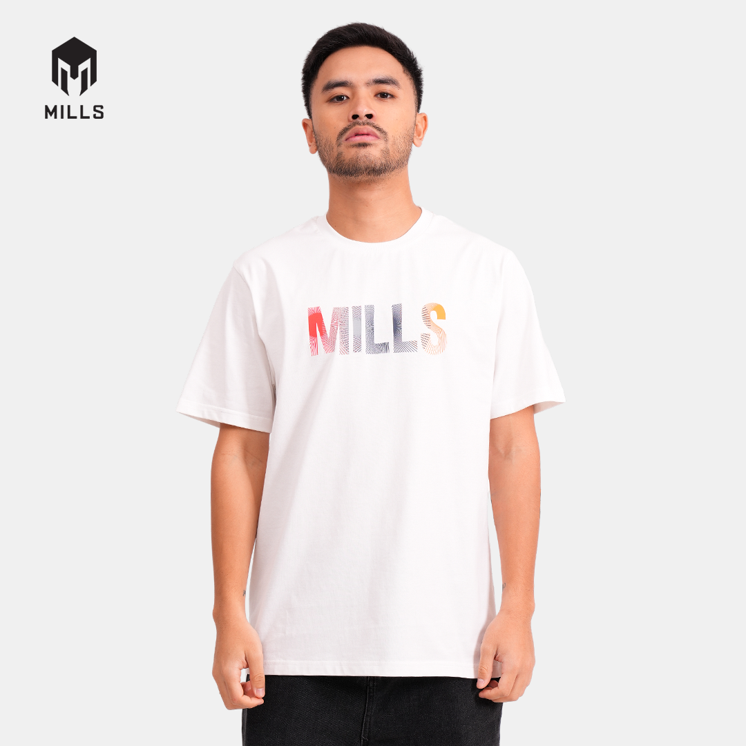 MILLS Kaos Oblong Katun Cotton Fireworks T-shirt 00300059
