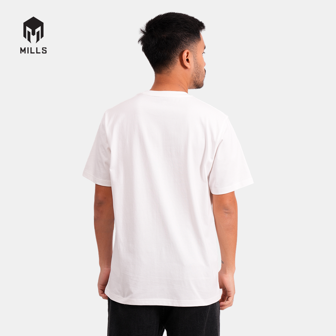 MILLS Kaos Oblong Katun Cotton Fireworks T-shirt 00300059