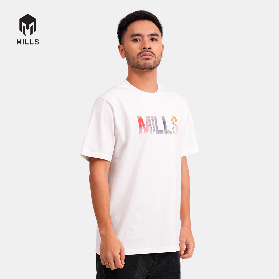 MILLS Kaos Oblong Katun Cotton Fireworks T-shirt 00300059